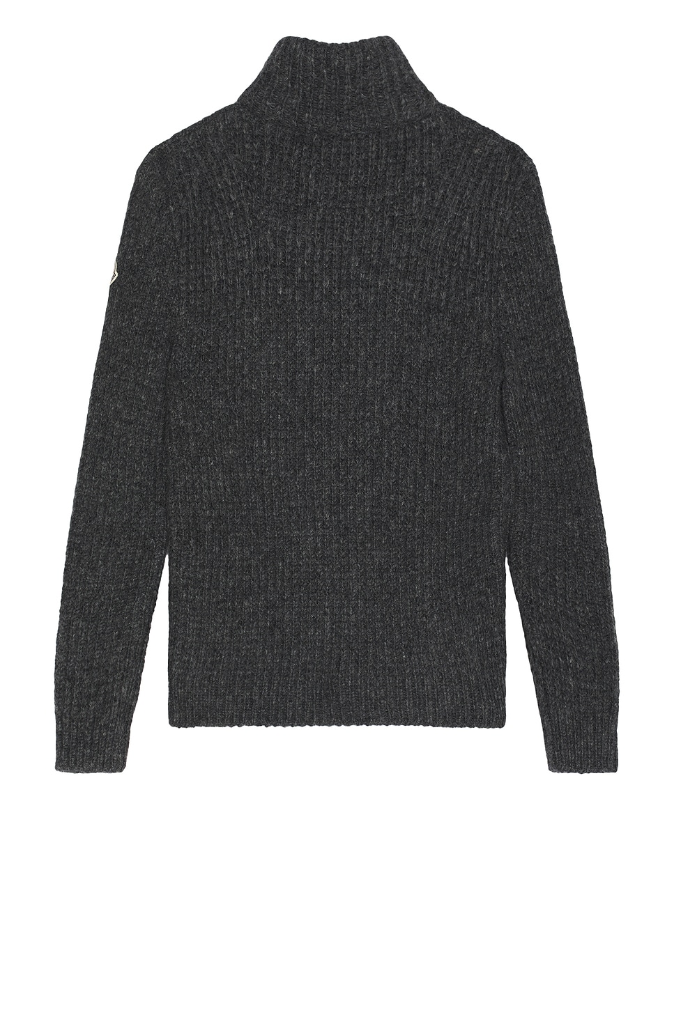 Moncler Zip Cardigan In Gray