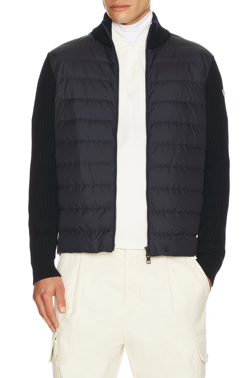 Image 1 of Moncler Cardigan in Obsidian Blue