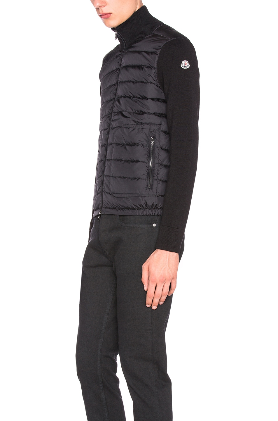 moncler cardigan jacket mens