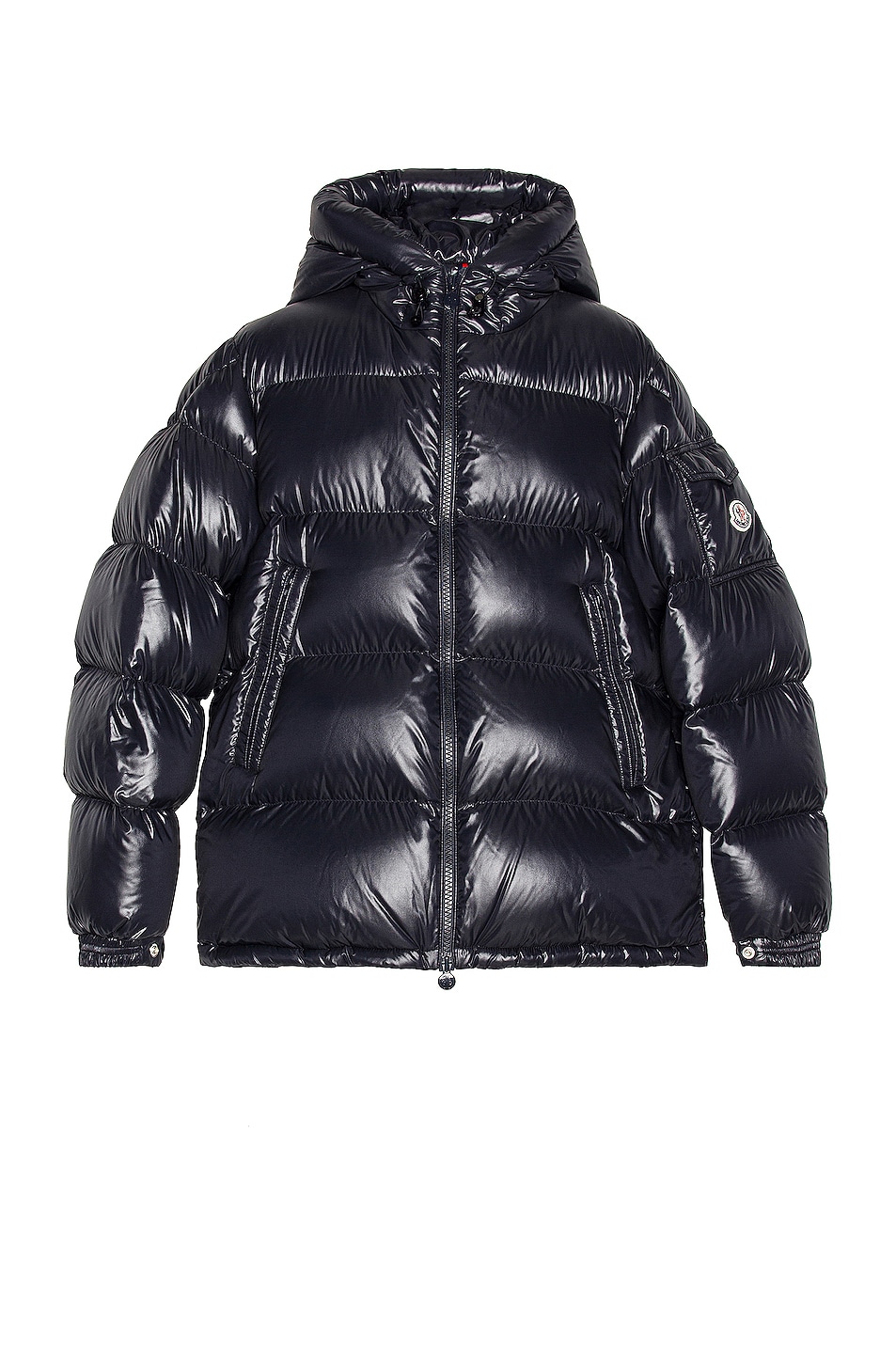Image 1 of Moncler Ecrins Puffer Jacket in Navy