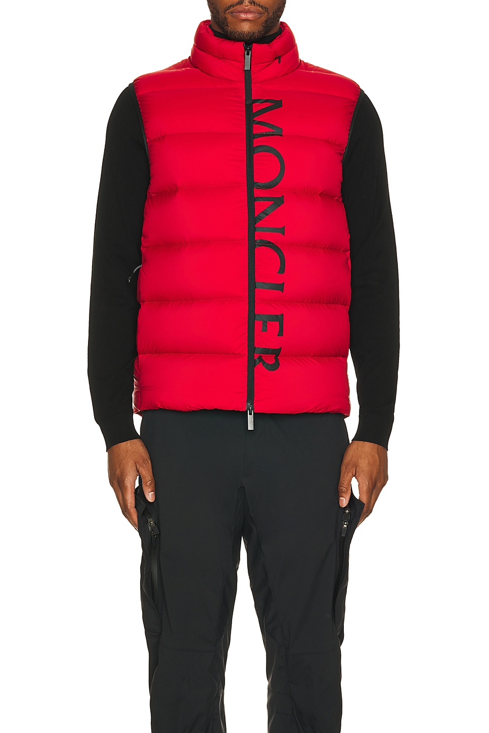 Image 1 of Moncler Amak Vest in Red