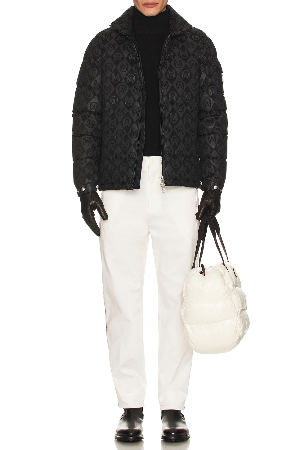 Image 1 of Moncler Bourne Jacket in Black