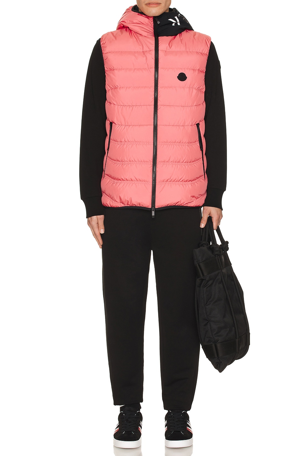 Image 1 of Moncler Nubiera Vest in Desert Rose