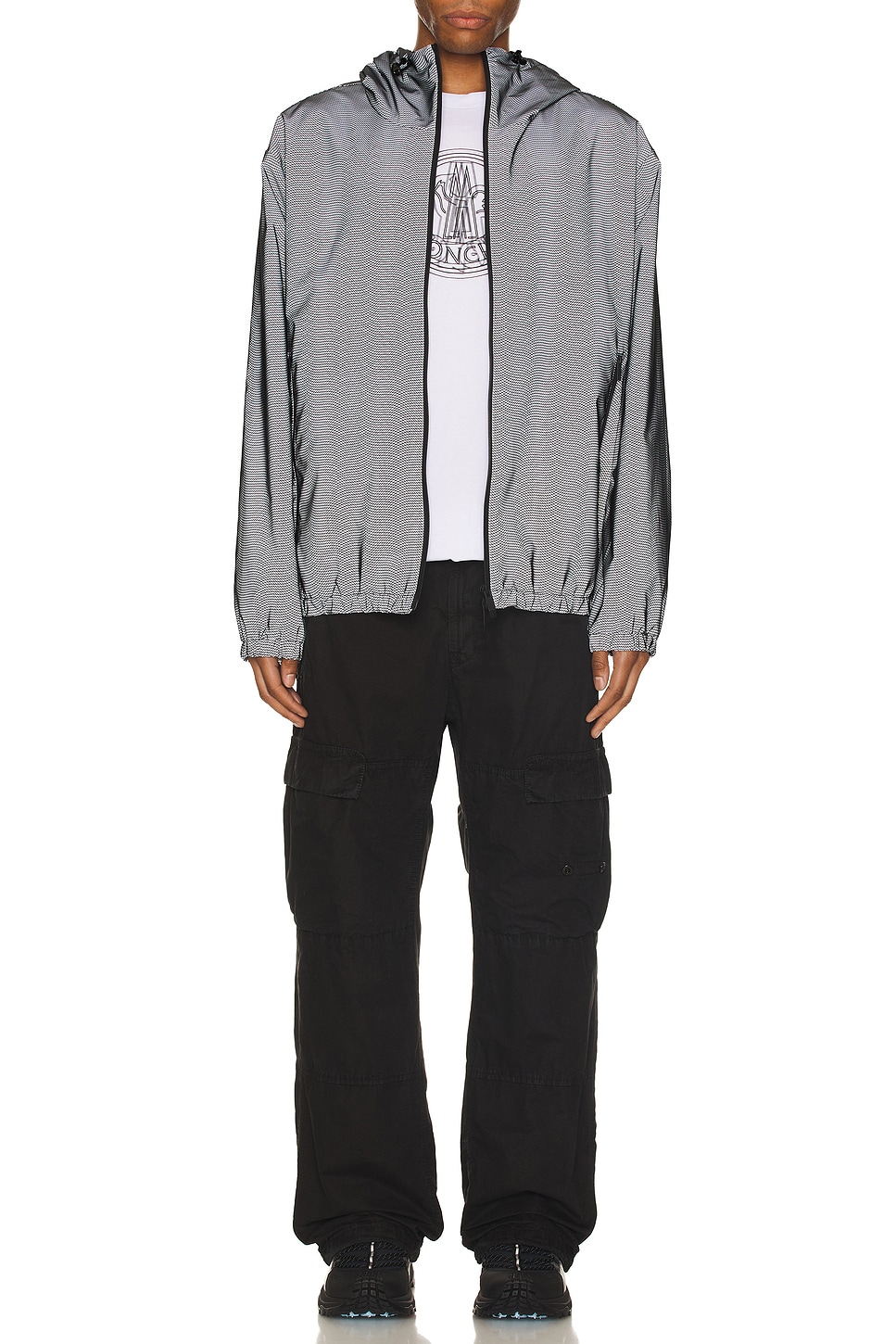 Image 1 of Moncler Sautron Jacket in Dark Grey