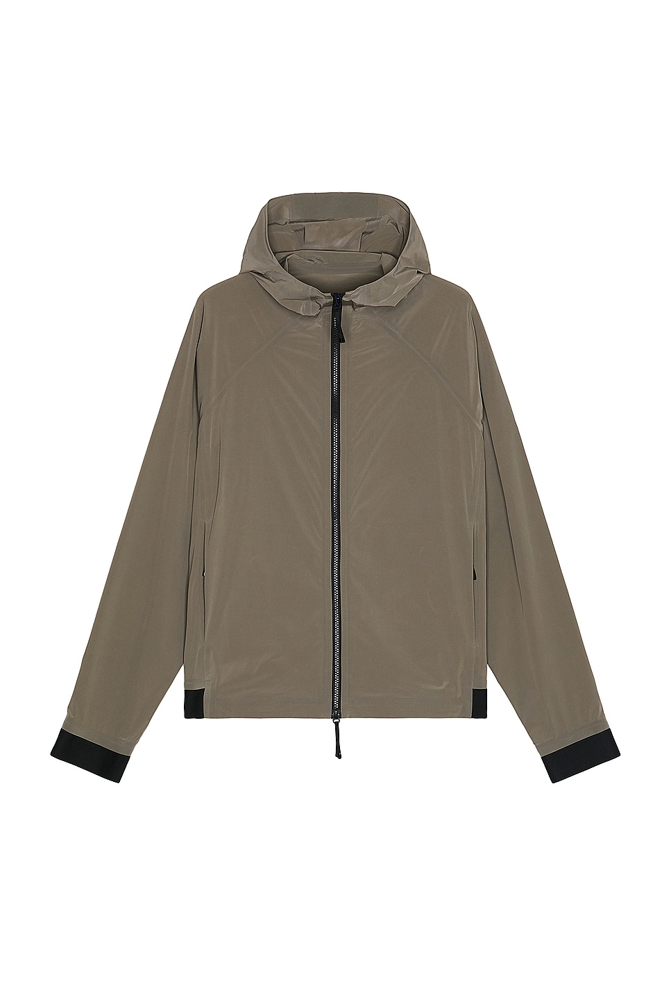 Image 1 of Moncler Kurz Jacket in Taupe