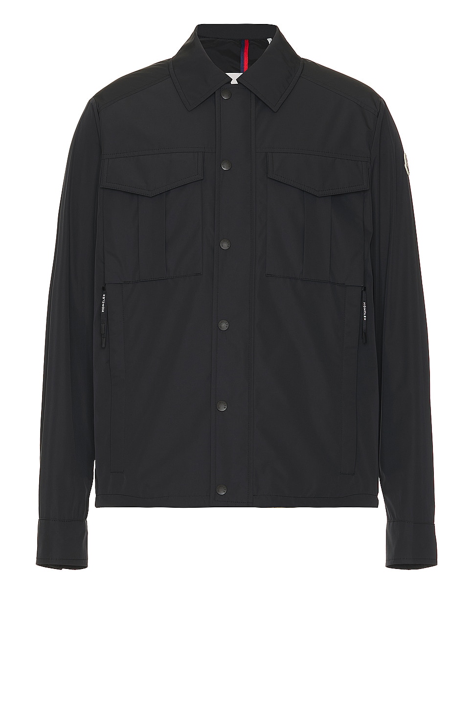 Image 1 of Moncler Frema Shirt Jacket in Black