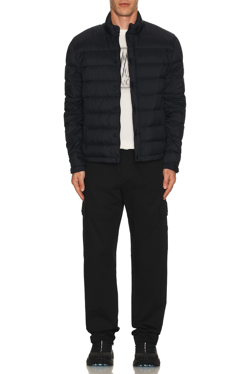 Image 1 of Moncler Selves Jacket in Obsidian Blue