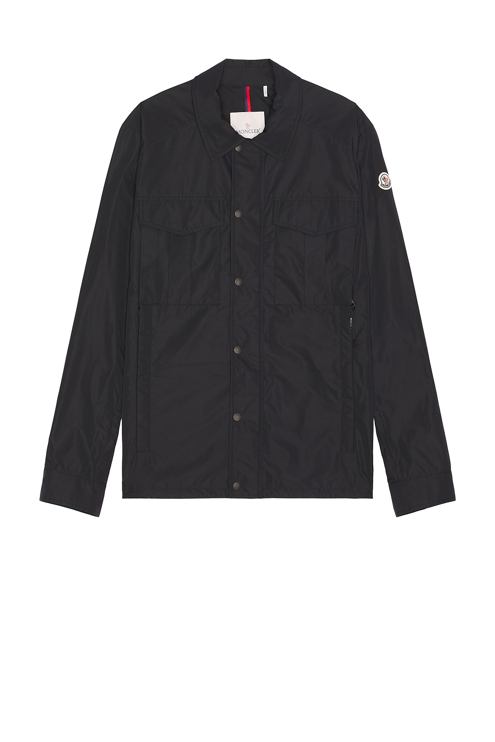 Image 1 of Moncler Frema Shirt Jacket in Black