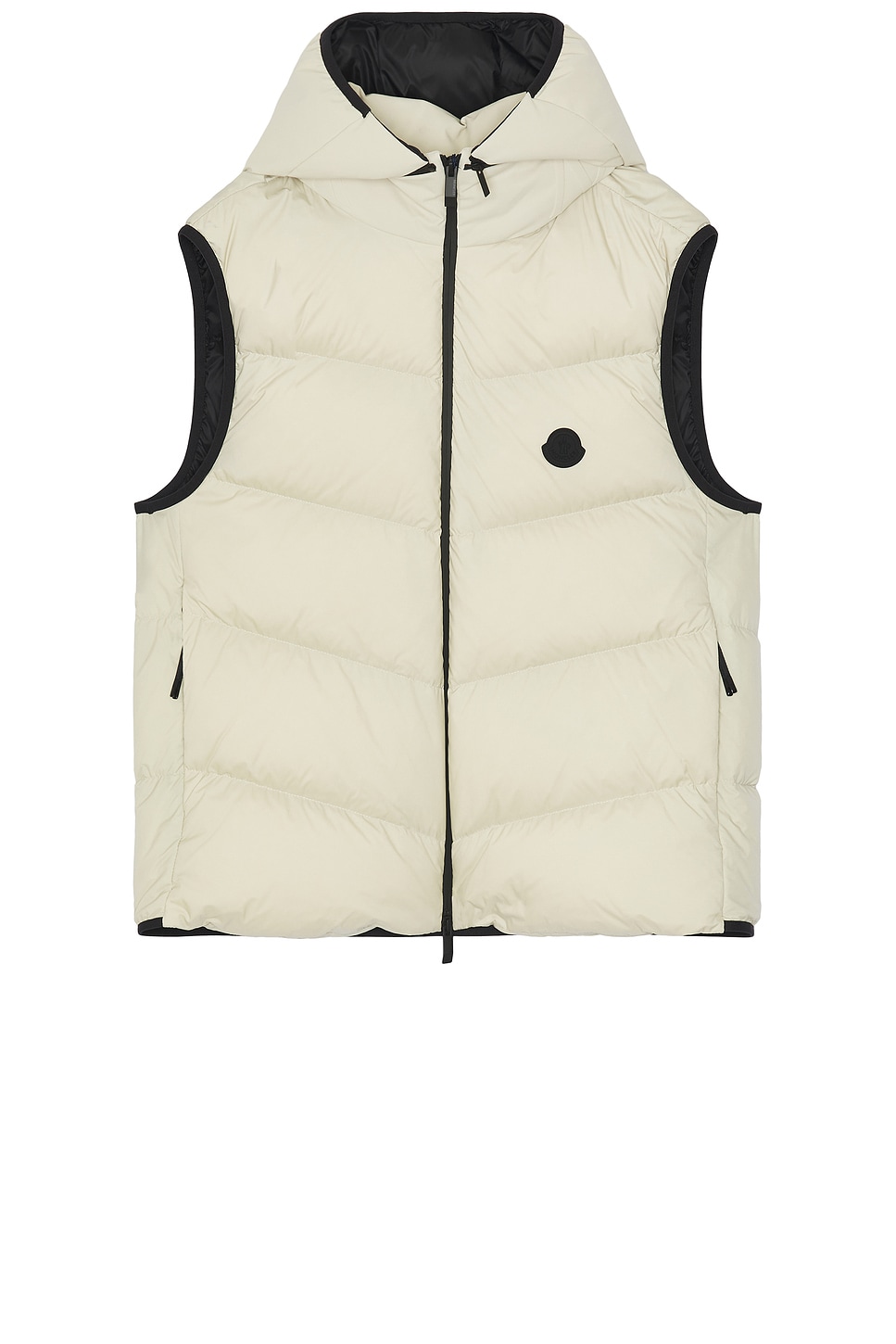 Guersac Puffer Vest in Light Grey