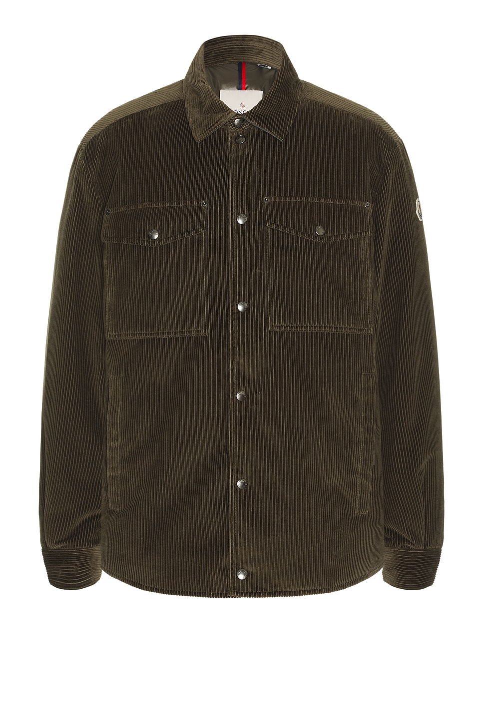 Image 1 of Moncler Ambroisie Shirt Jacket in Brown