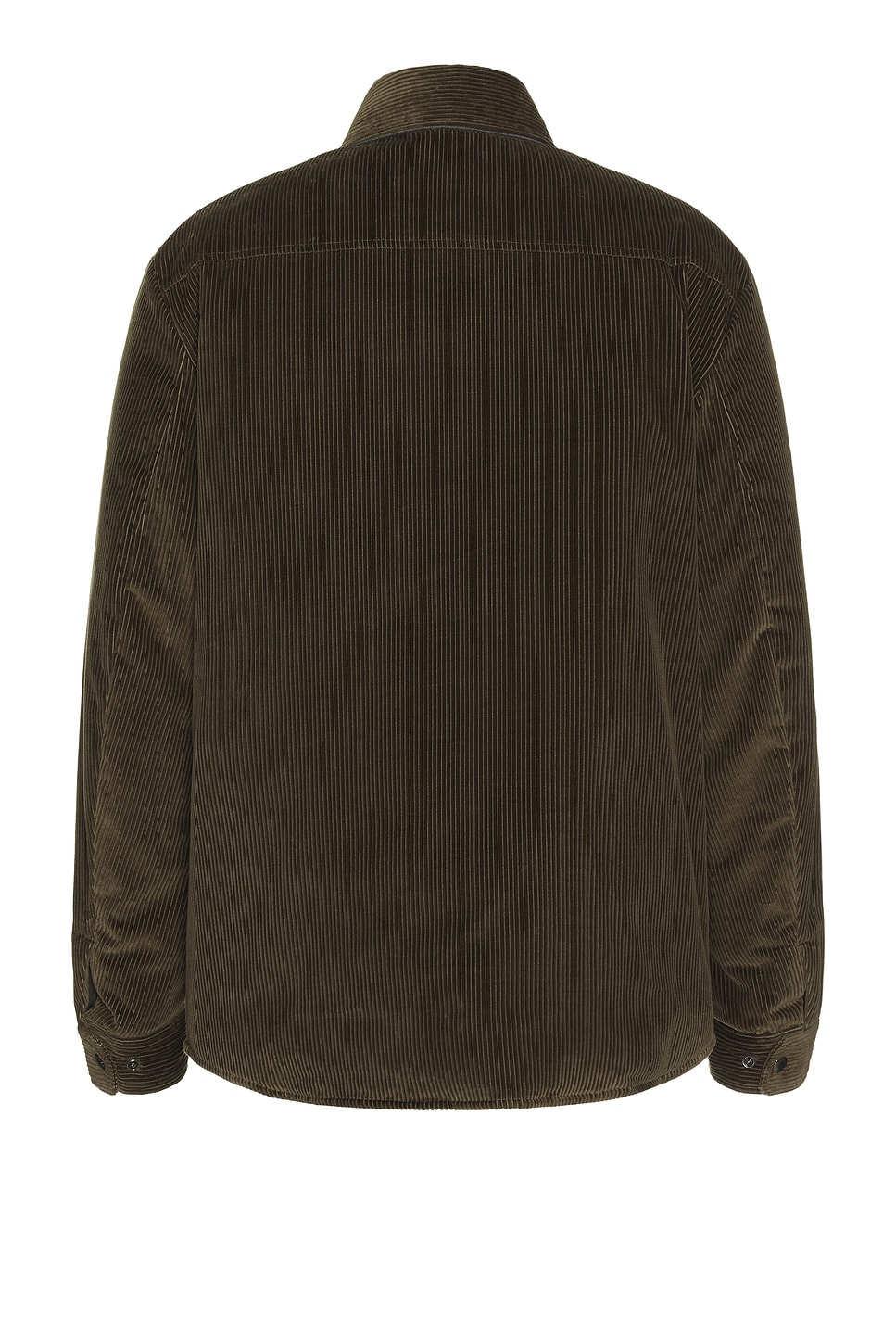 Moncler Ambroisie Cotton Corduroy Down Jacket In Brown