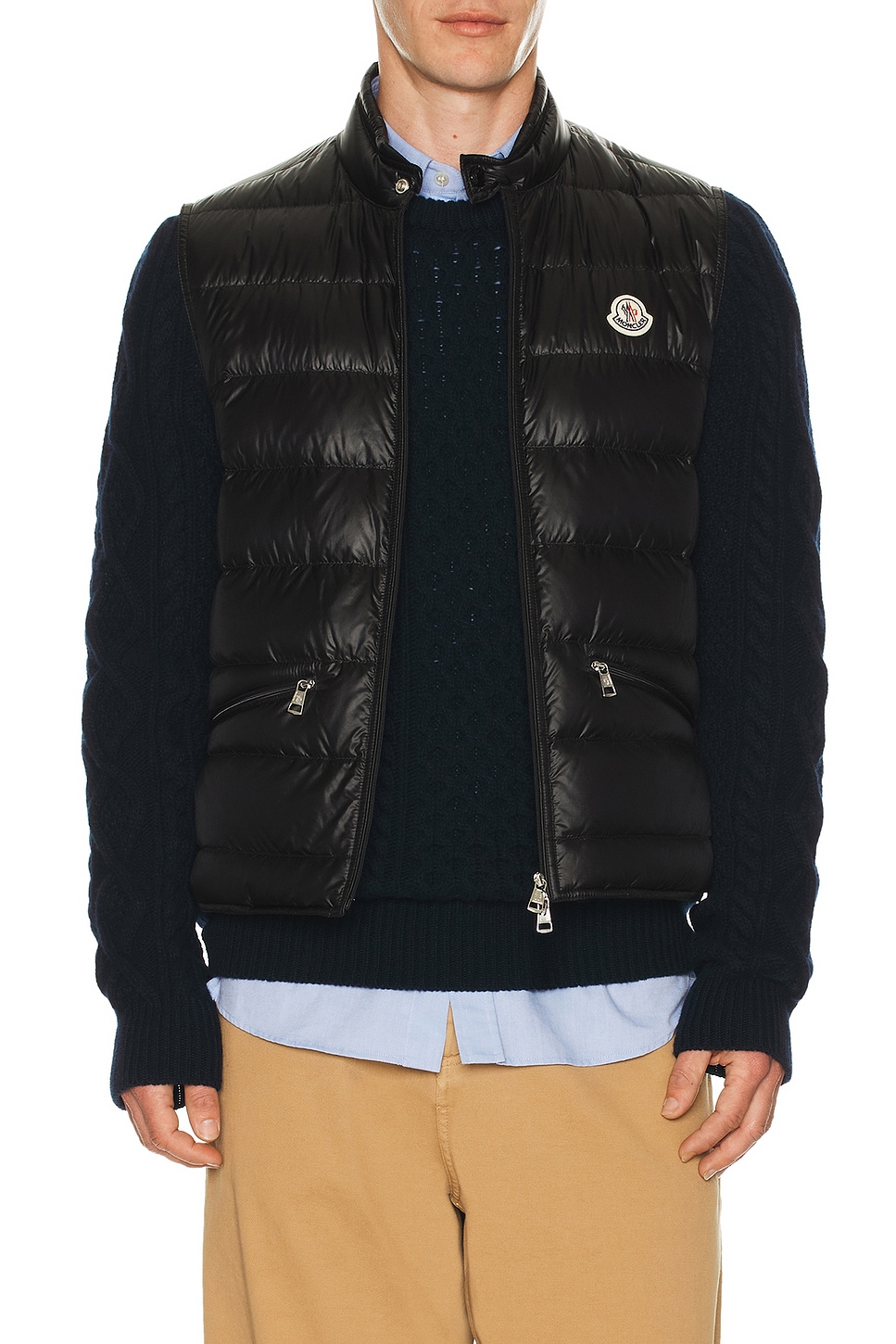 Image 1 of Moncler Gui Vest in Black