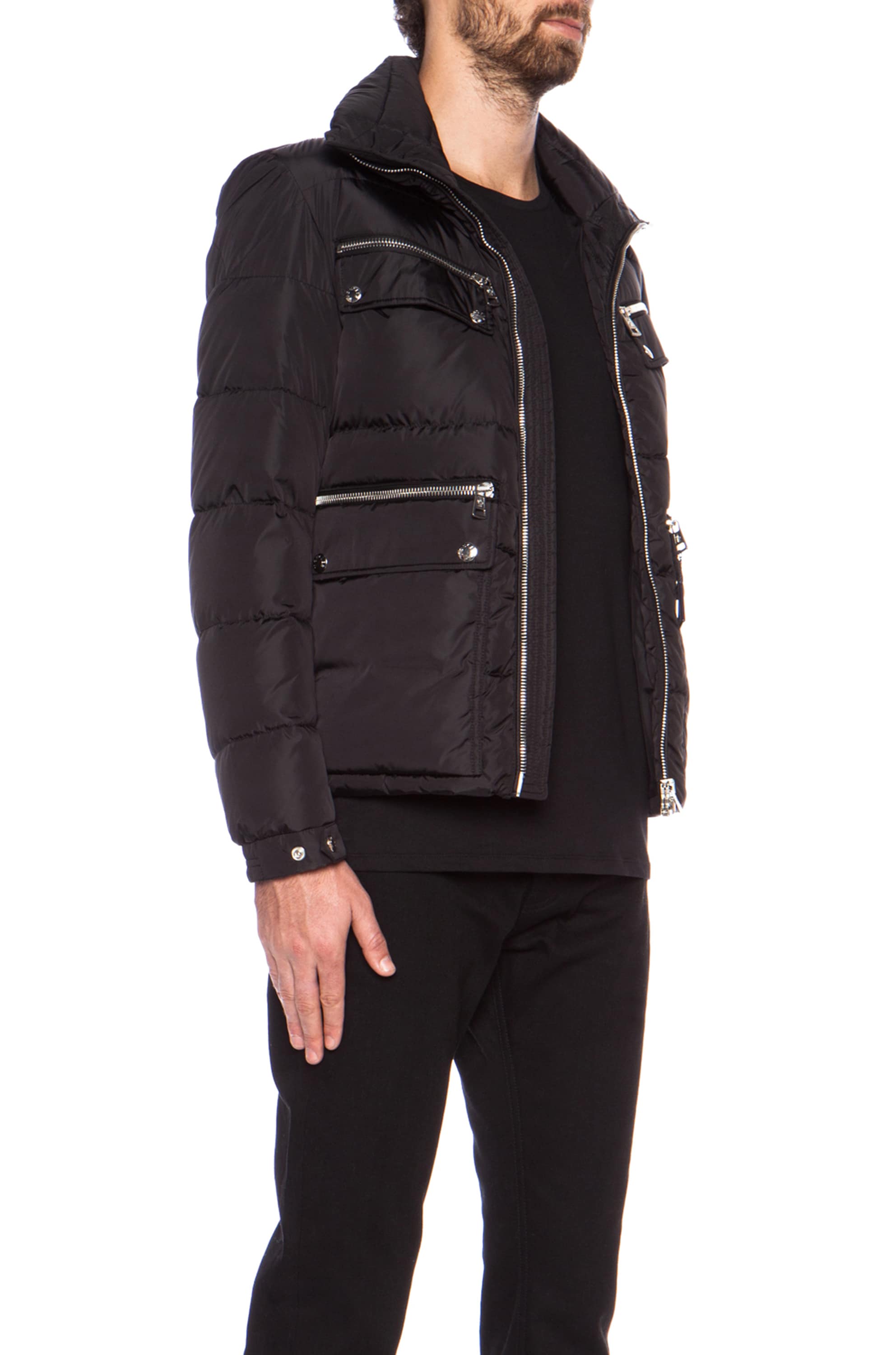 Moncler Pierce Polyamide Jacket in Black | FWRD