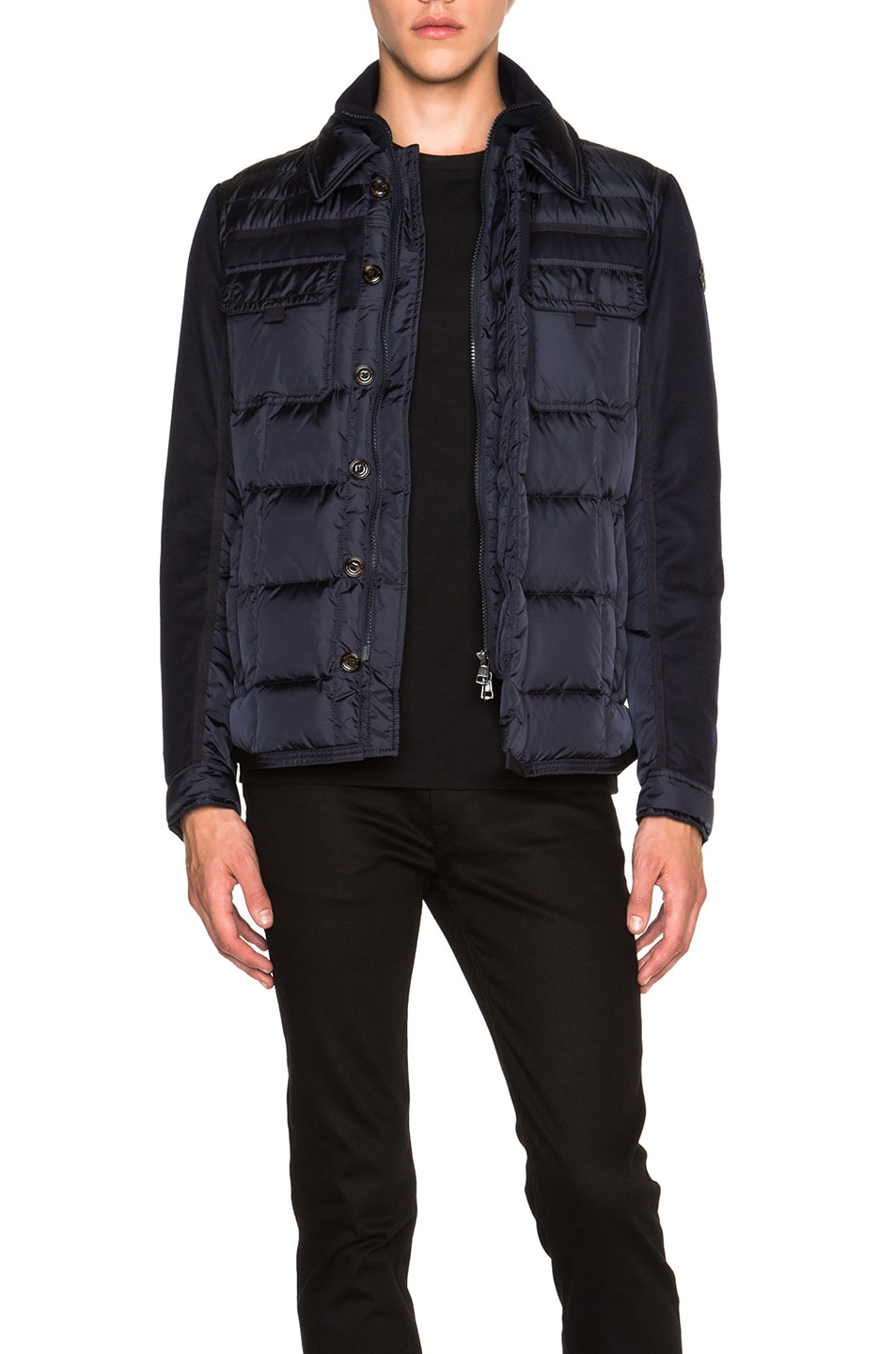 Image 1 of Moncler Blais Jacket in Navy