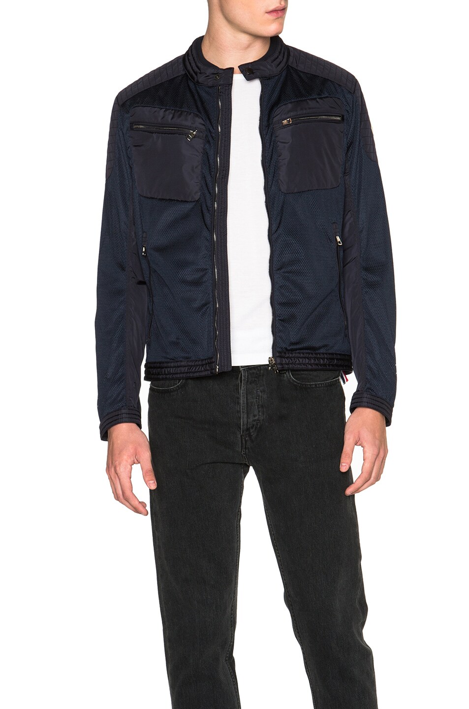 Image 1 of Moncler Fabrice Jacket in Navy