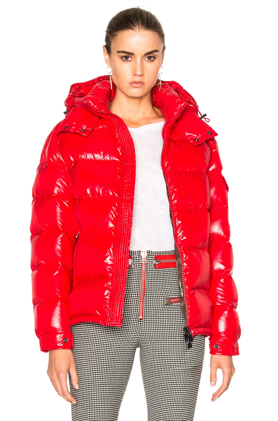 Moncler Maya Jacket in Red | FWRD