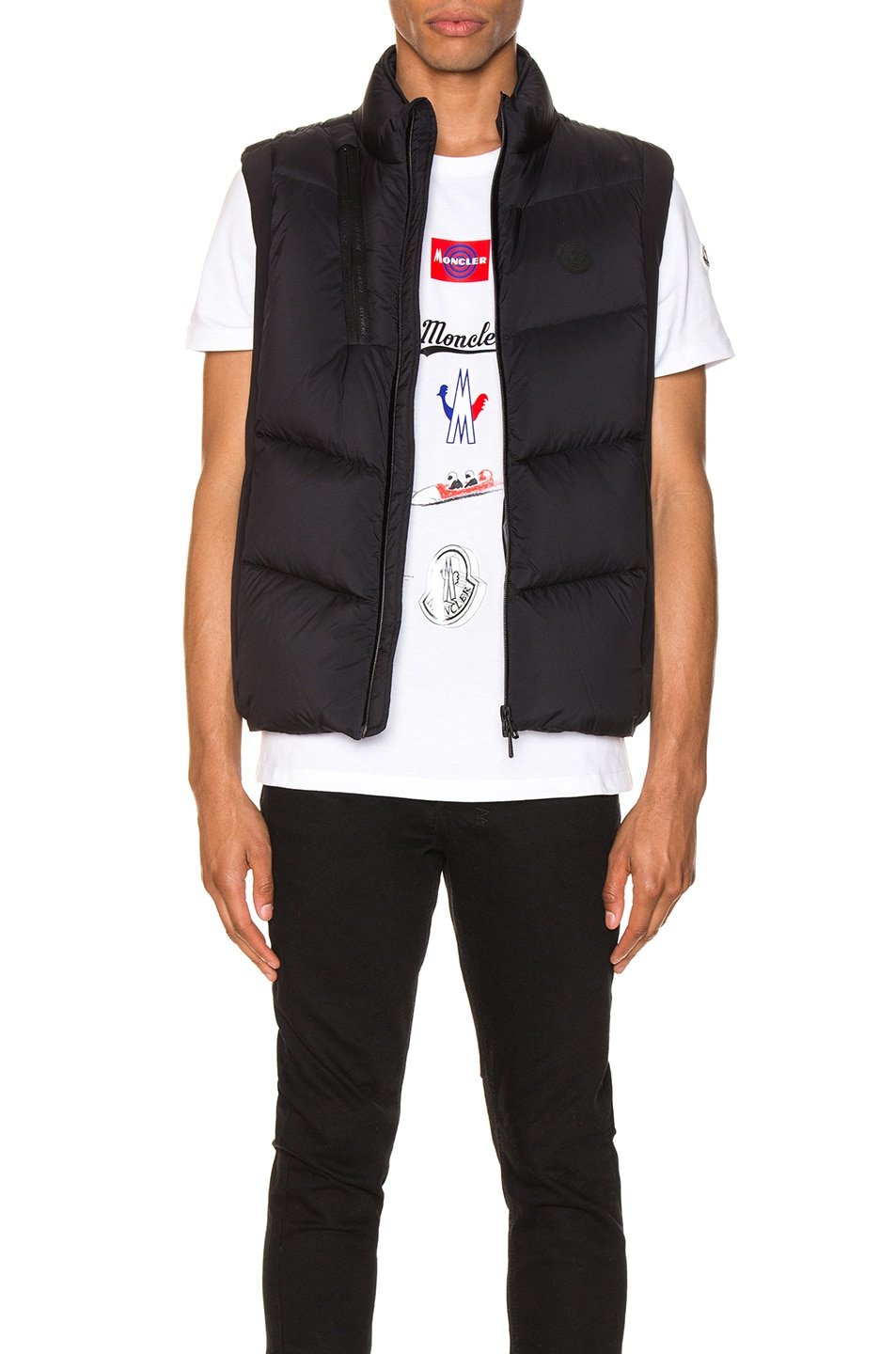 Image 1 of Moncler Jacot Vest in Black