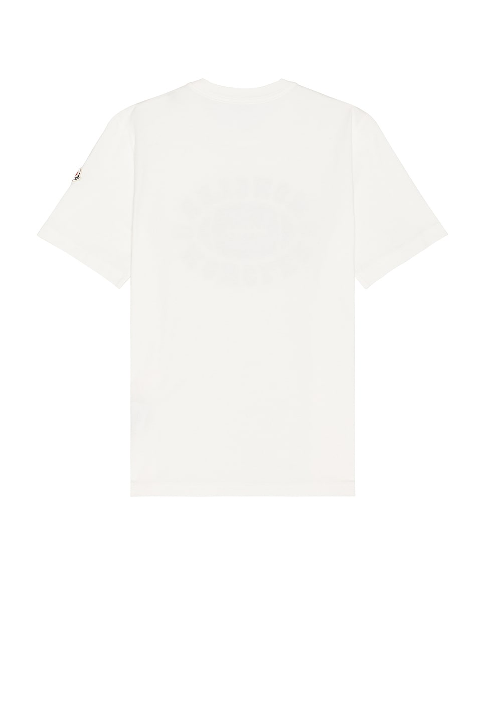 Shop Moncler Graphic Tee In White