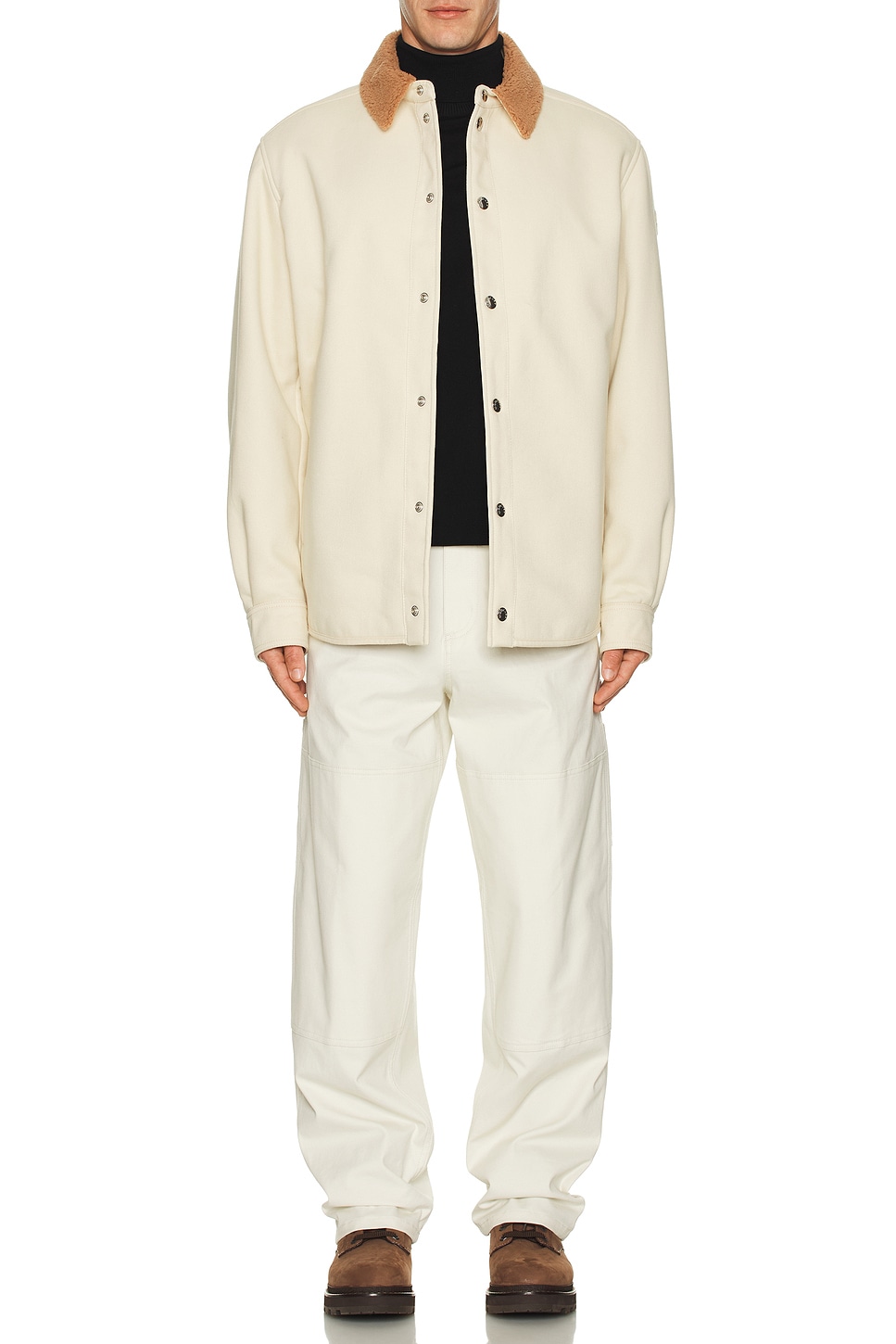 Image 1 of Moncler Shirt in Ivory