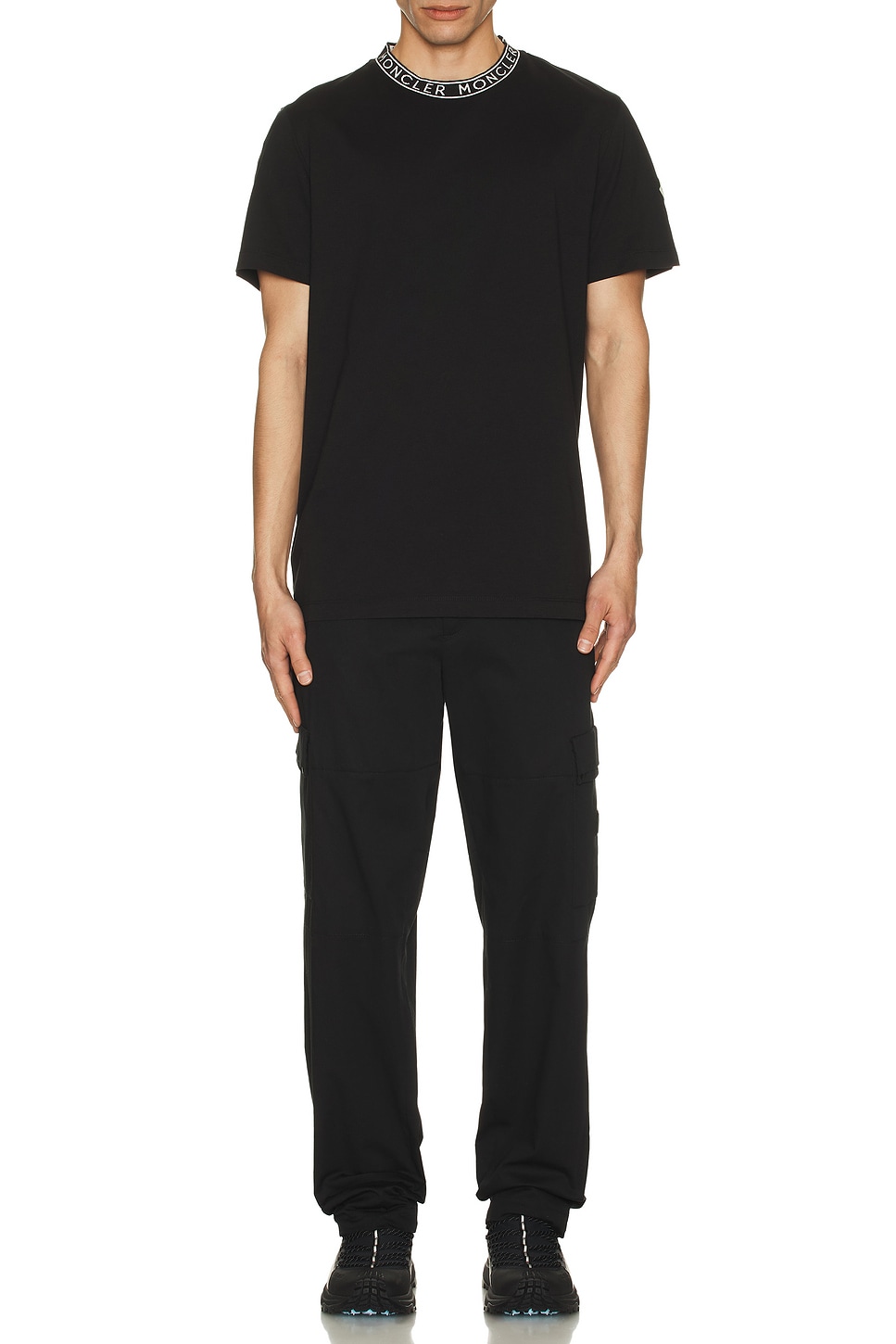 Image 1 of Moncler T-Shirt in Black