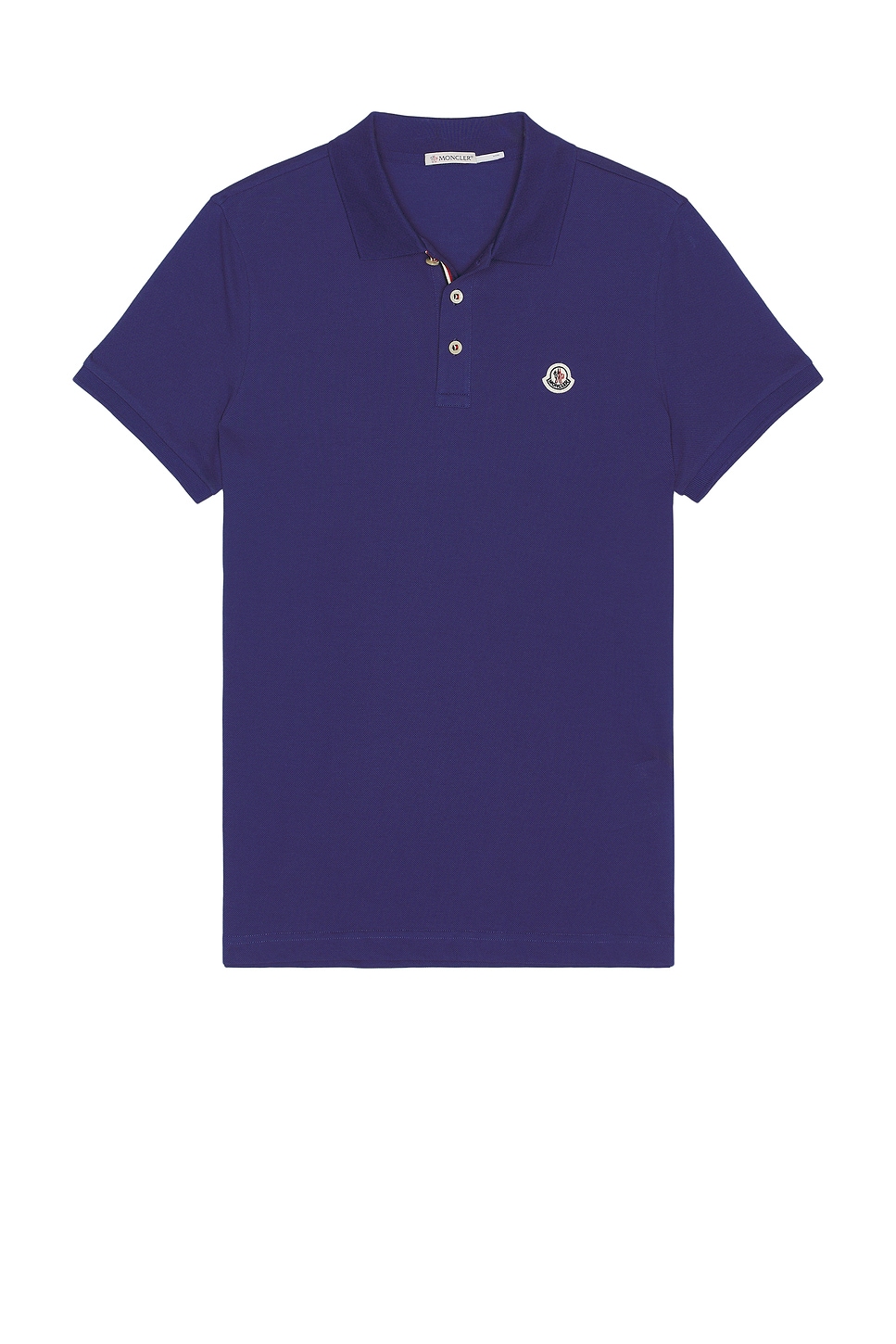 Short Sleeve Polo in Navy