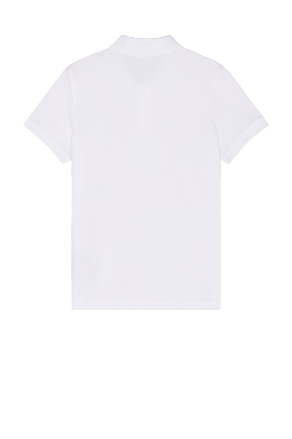Moncler Short Sleeve Polo In White