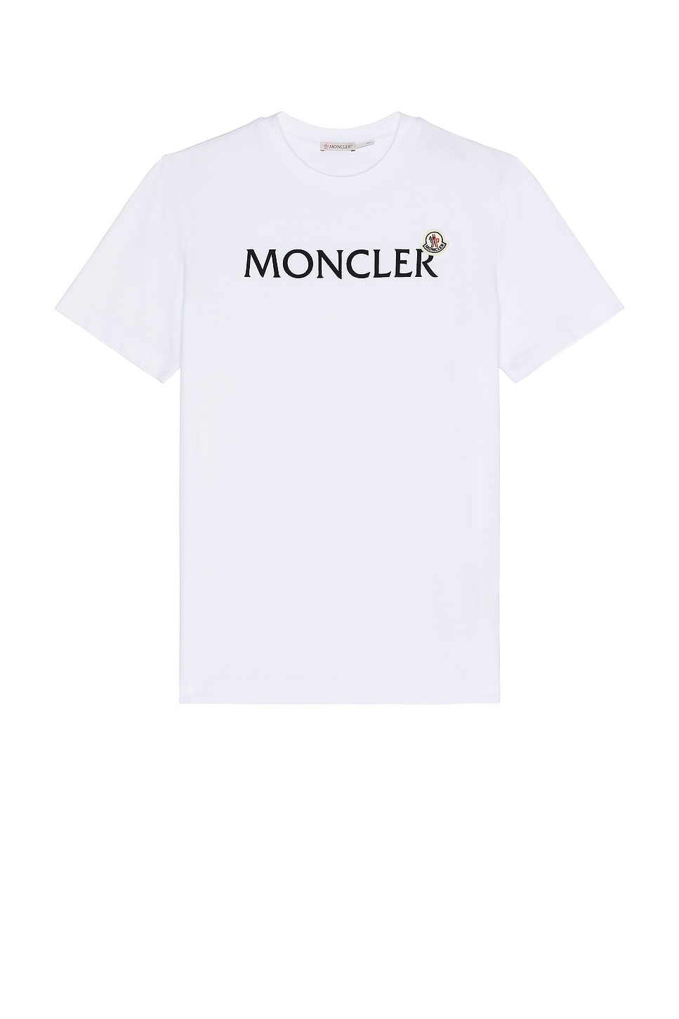 Moncler Short Sleeve T-shirt in White