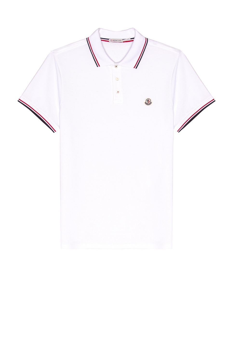 Image 1 of Moncler Polo in White