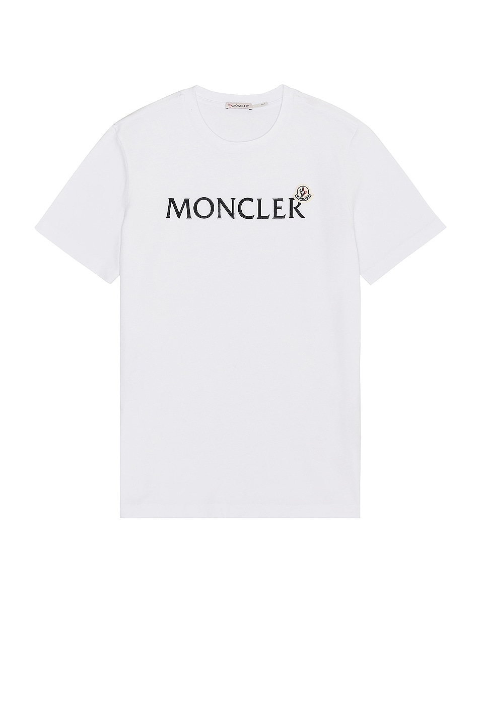 Image 1 of Moncler Short Sleeve T-Shirt in White