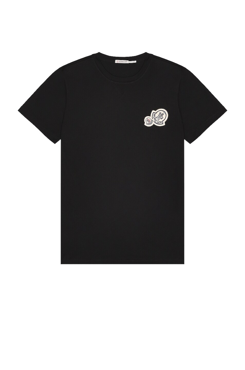 Image 1 of Moncler Short Sleeve T-Shirt in Black