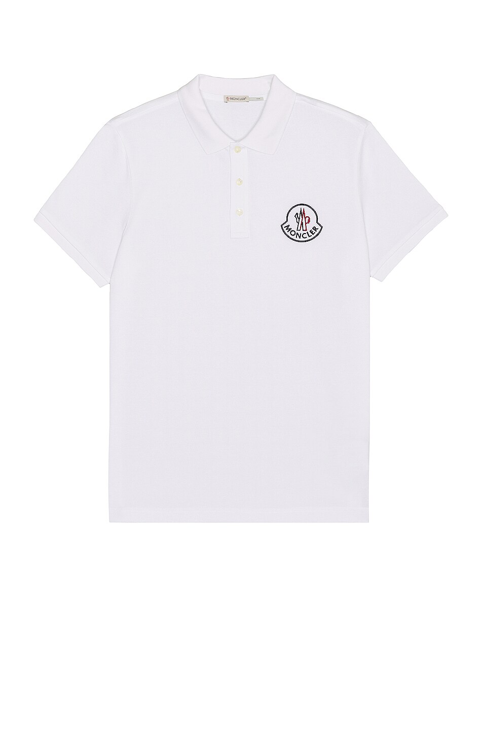 Image 1 of Moncler SS Polo in White