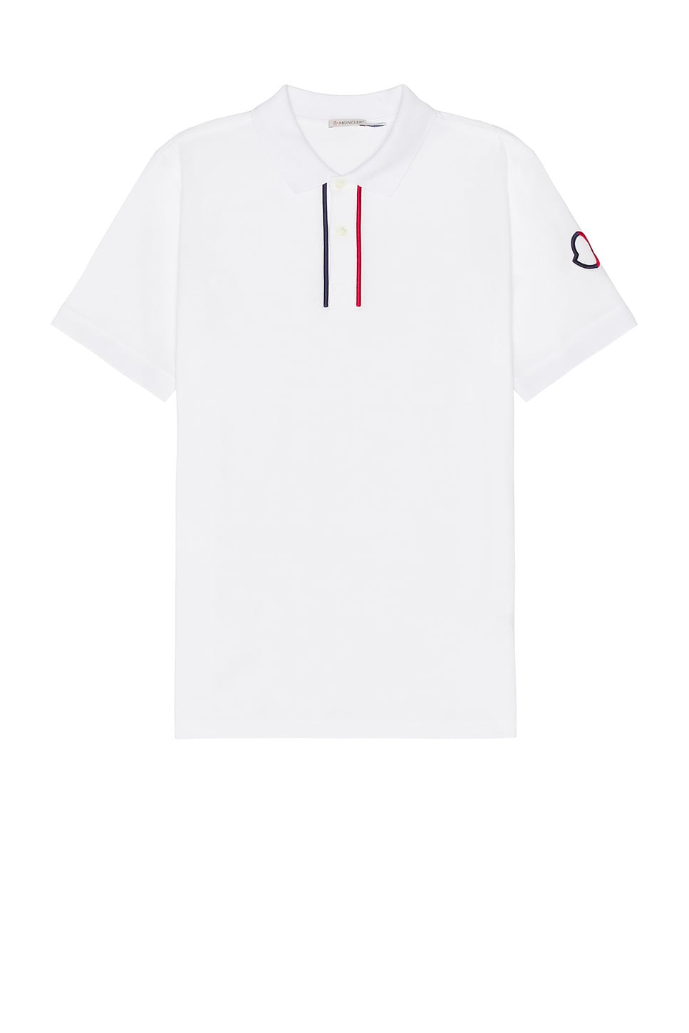 Image 1 of Moncler Ss Polo in White