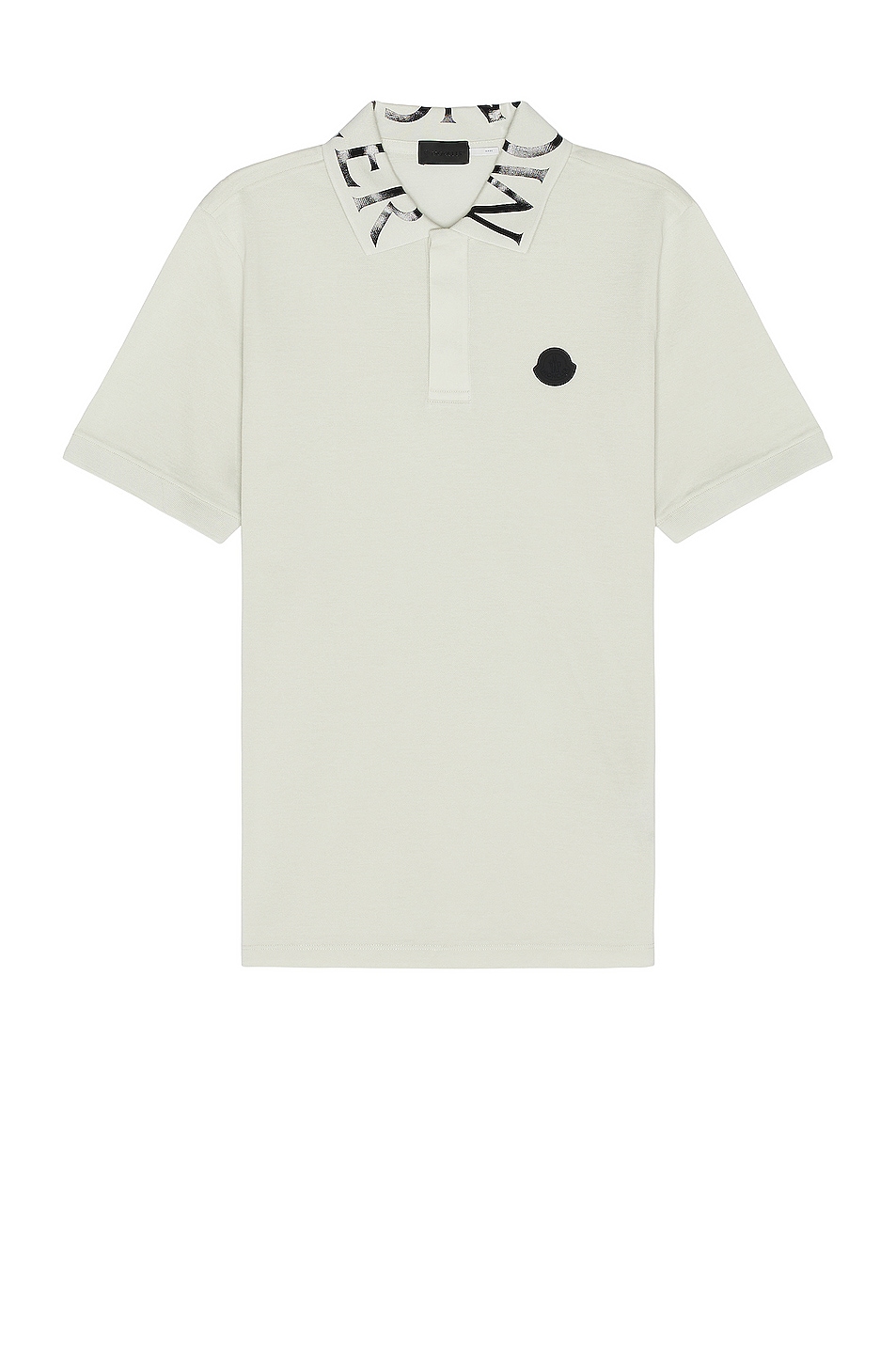 Image 1 of Moncler Ss Polo in Ice Grey