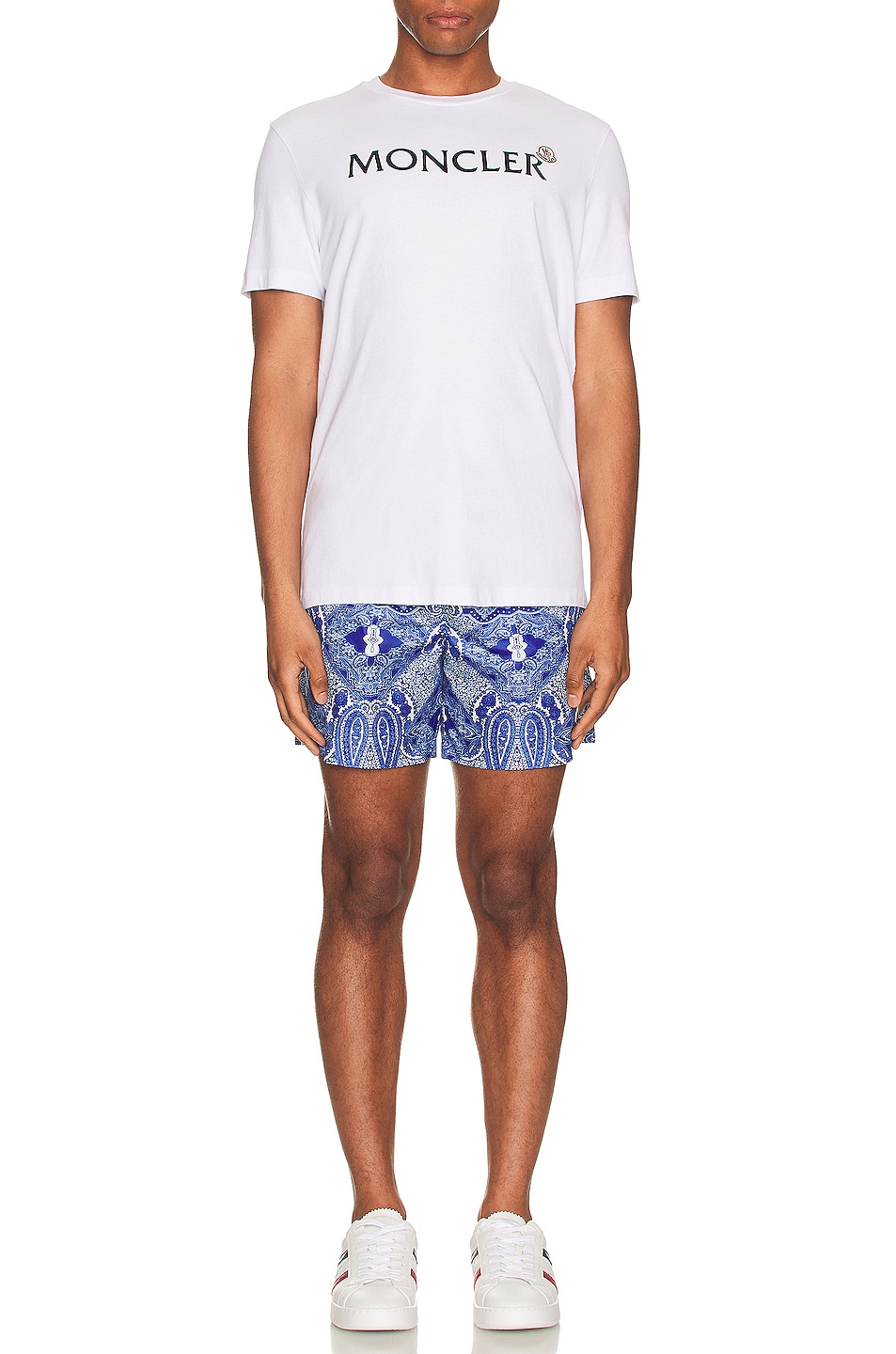 Image 1 of Moncler Swim Short in Bluette