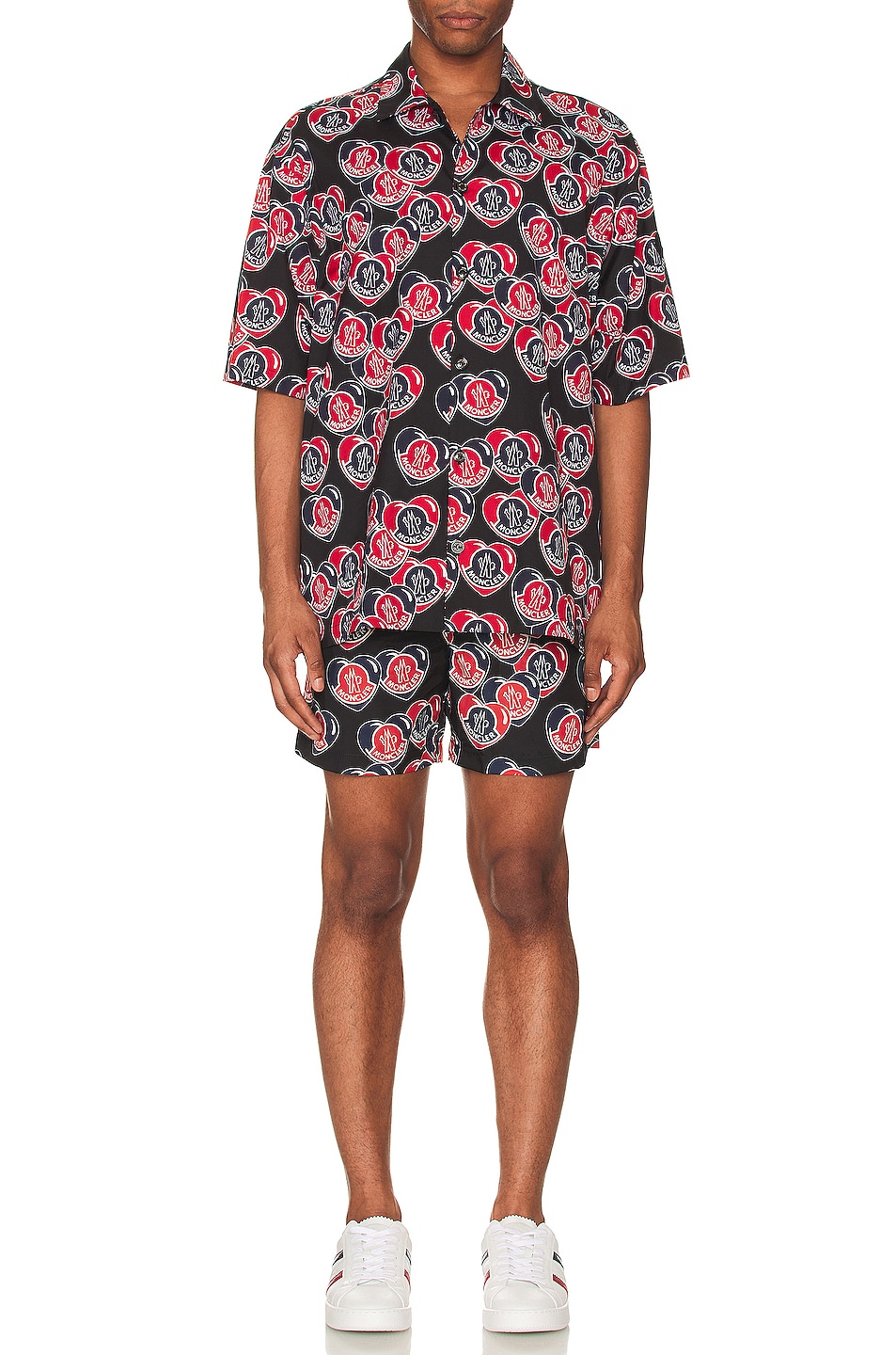 Image 1 of Moncler Swim Shorts in Multi