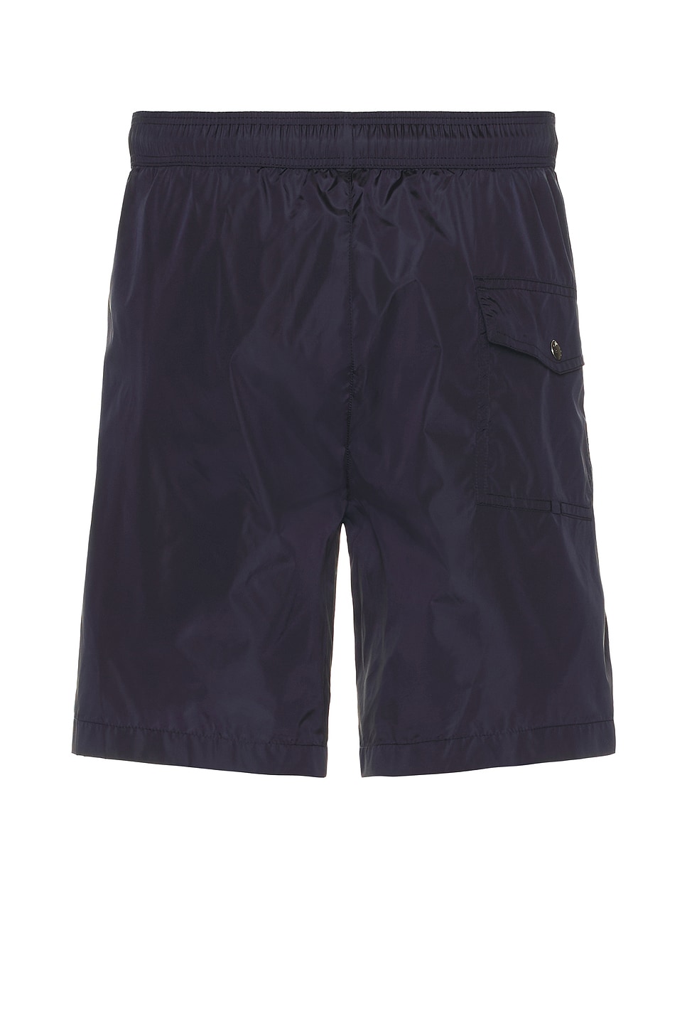 Shop Moncler Swim Short In Navy