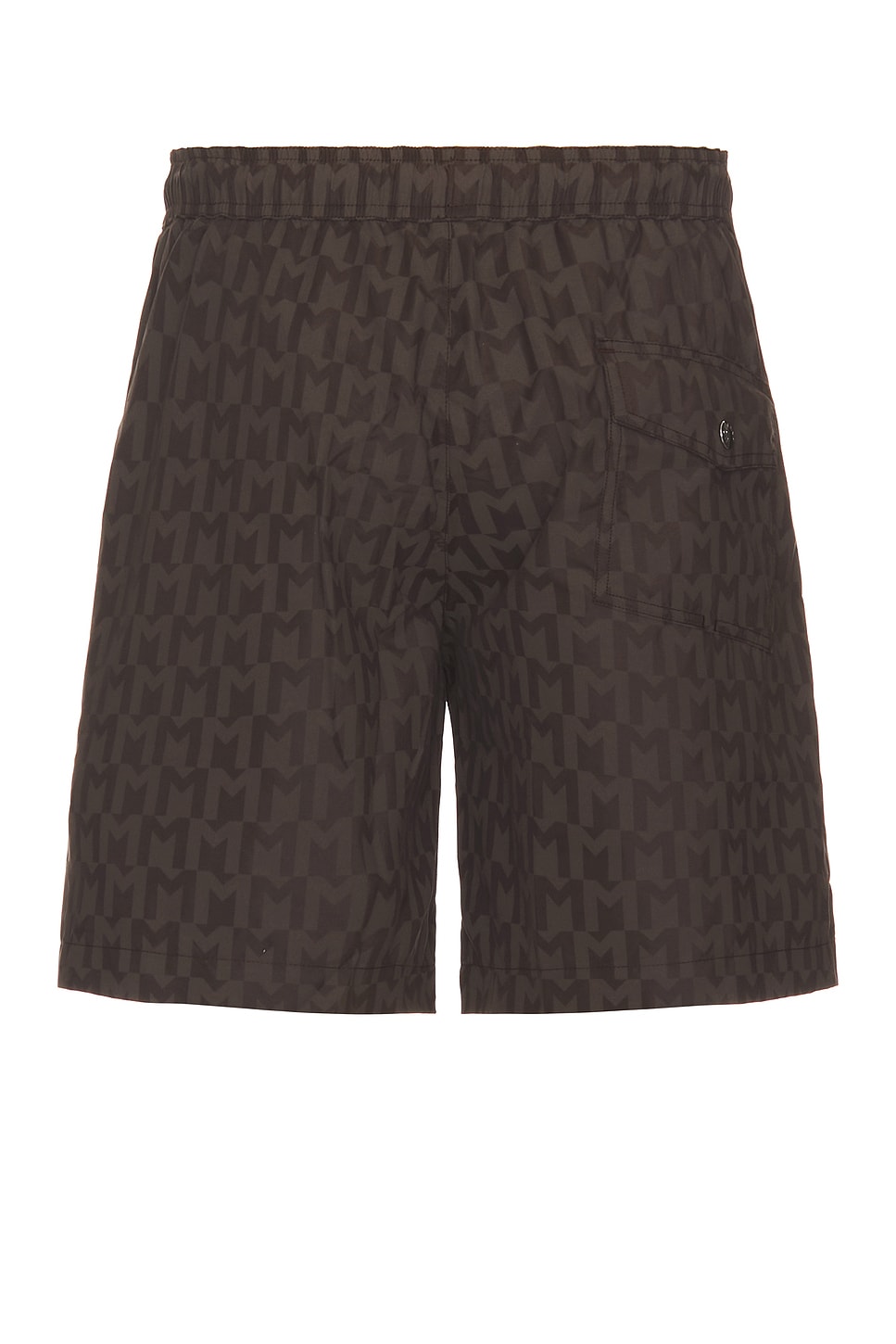 Shop Moncler Swim Short In Black