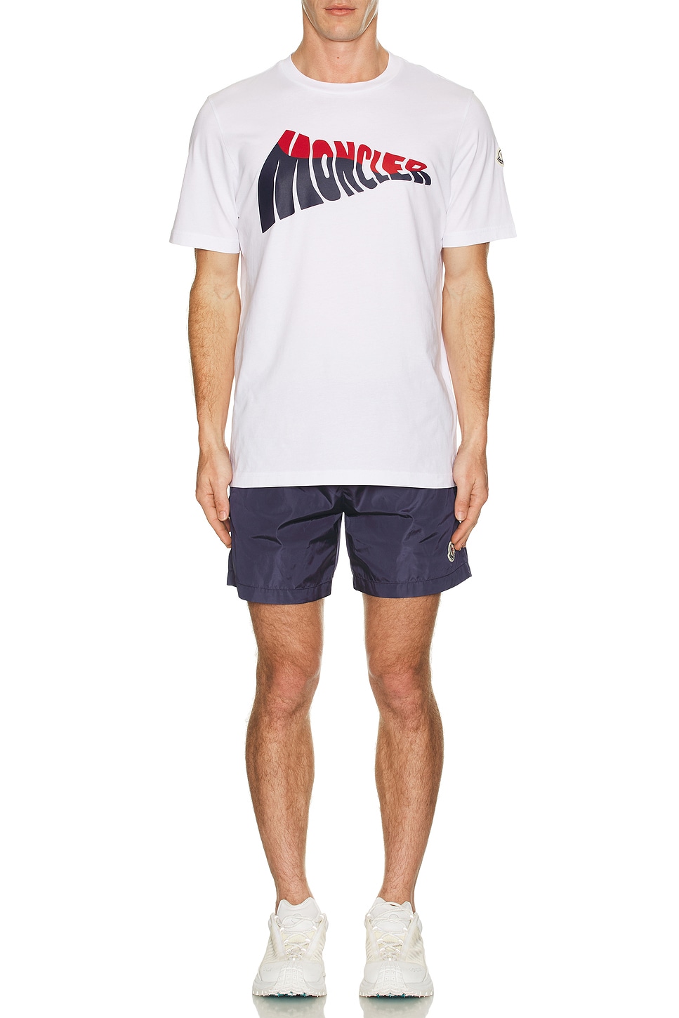 Image 1 of Moncler Swim Shorts in Blue
