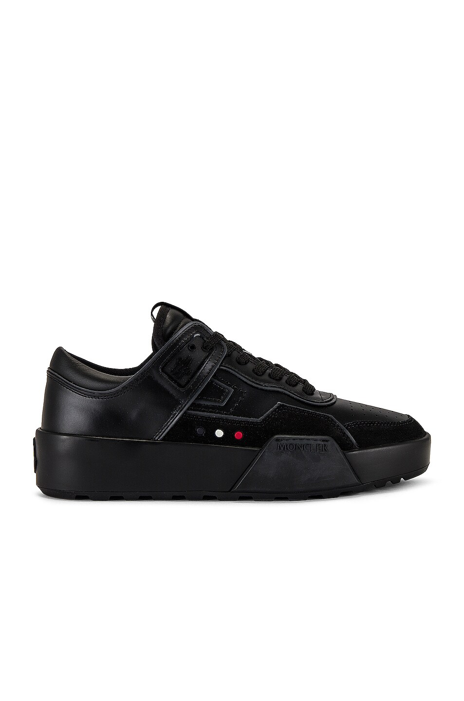 Image 1 of Moncler Promyx Space Low Top Sneakers in Black