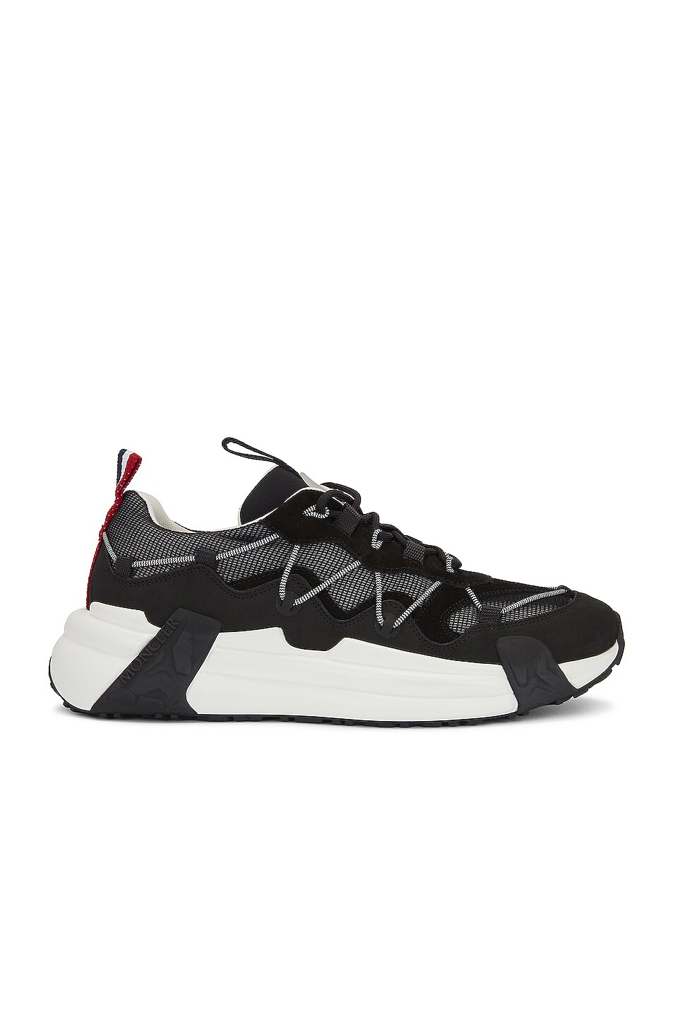 Image 1 of Moncler Compassor Low Sneakers in Black
