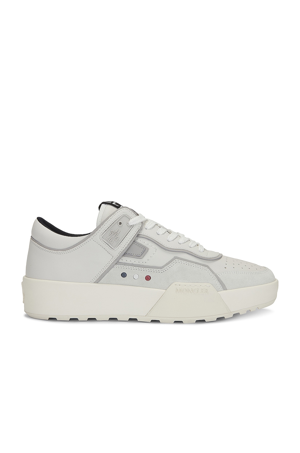 Image 1 of Moncler Promyx Space Low Sneakers in White