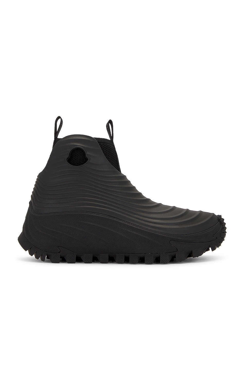 Image 1 of Moncler Acqua High Rain Boots in Black