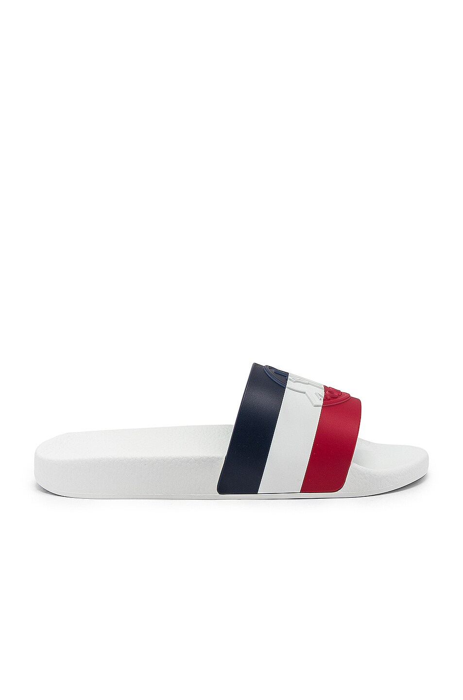 Image 1 of Moncler Sandal in Red & White & Blue