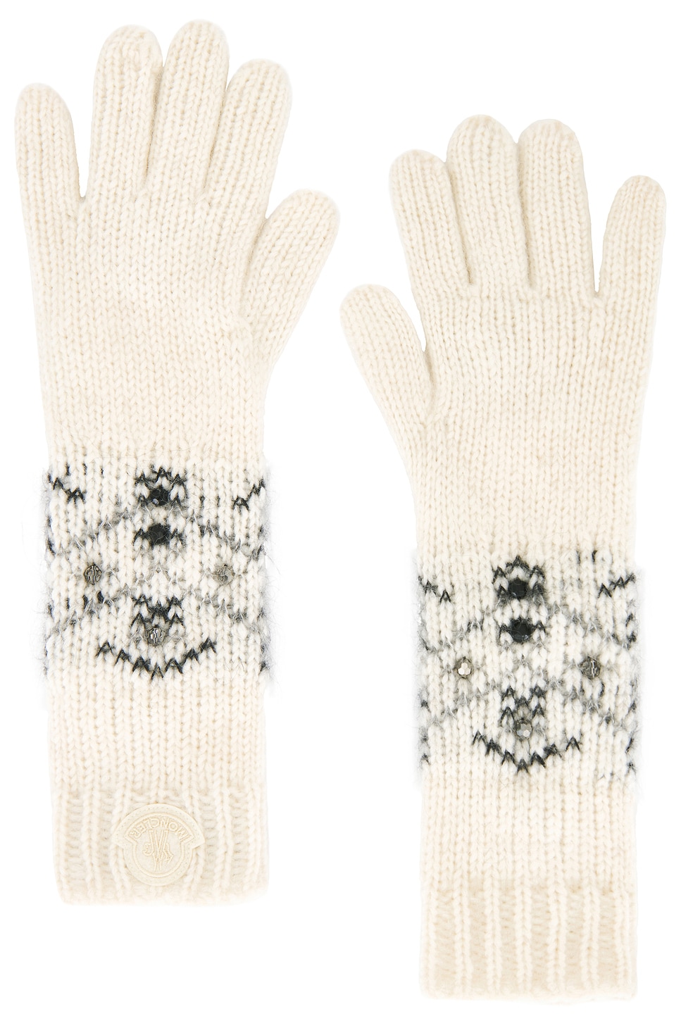 Moncler Gloves In White