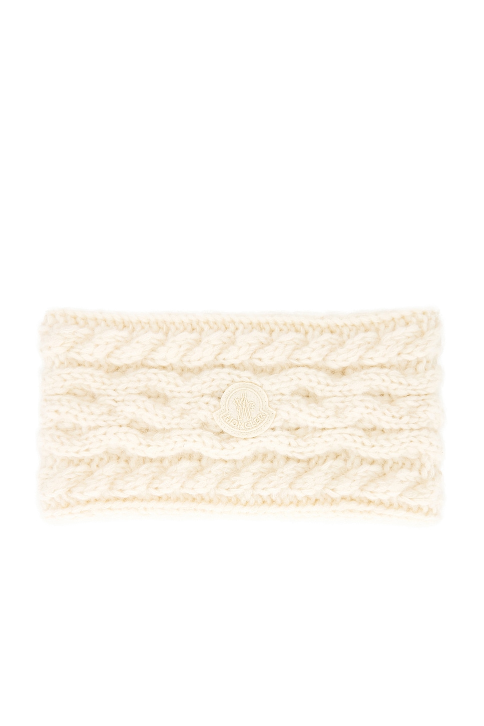 Moncler Alpaca Blend Headband In White