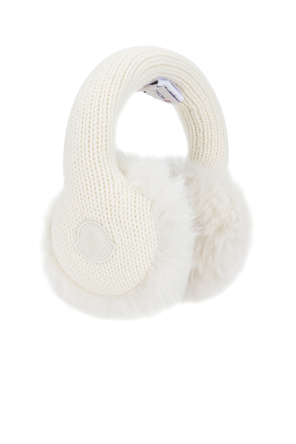 Moncler Wool Earmuffs in White