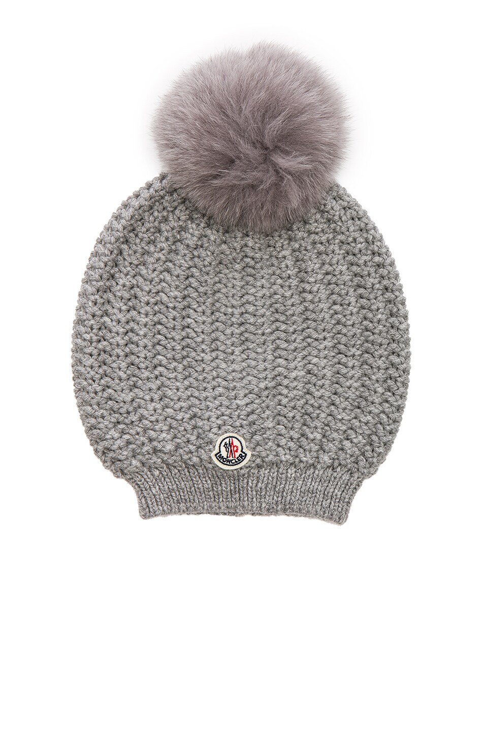 Image 1 of Moncler Berretto Beanie in Grey