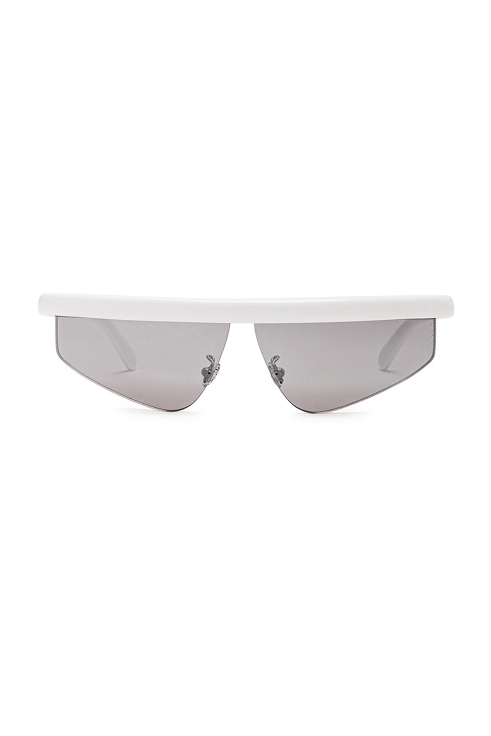 Acetate Sunglasses in White