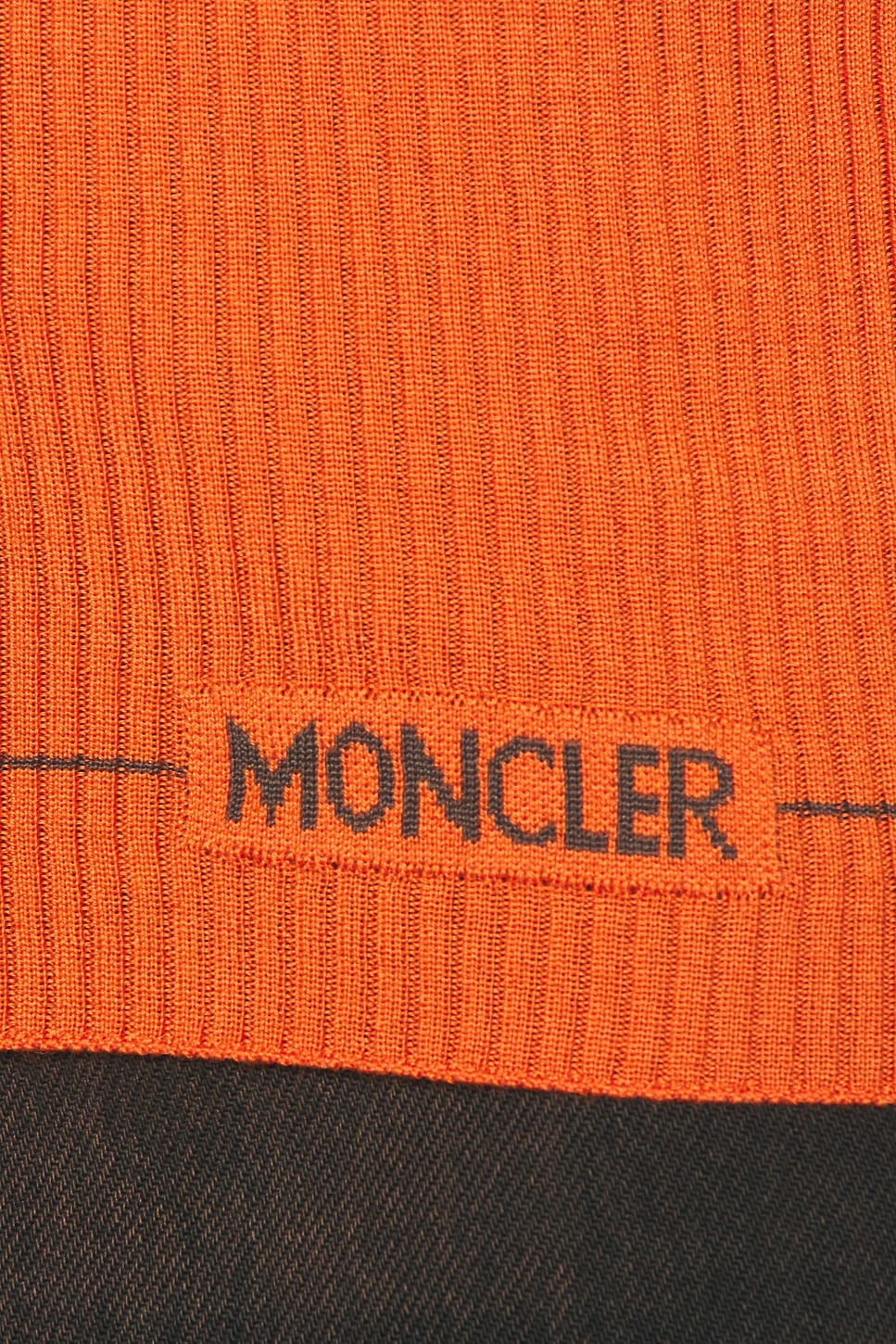 Image 5 of Moncler Turtleneck Top in Orange