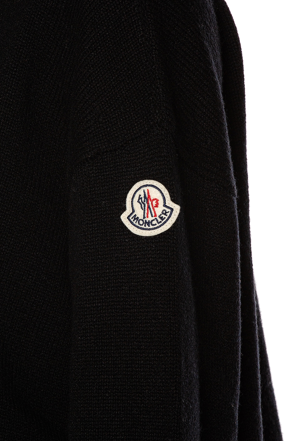 Moncler Lupetto Tricot Sweater in Black | FWRD